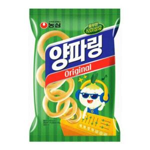 갤러리아_농심 양파링 80g x 20개 / 스낵 안주 바삭 과자