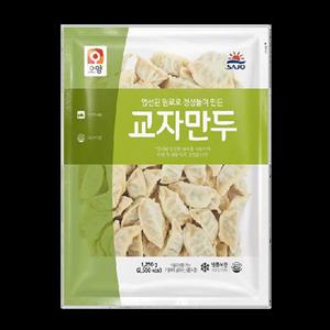 사조오양 교자만두 1.25kg X 2봉