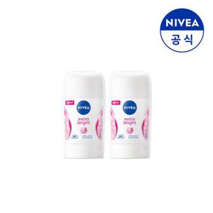 니베아 데오드란트 스틱 엑스트라 브라이트 50ml x 2개