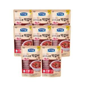 아이얌 간편요리 홈쿡 토마토스튜 떡갈비 150g 8개