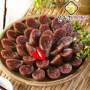 [백암전통순대]찰순대1kg + 찰순대1kg (총2kg)