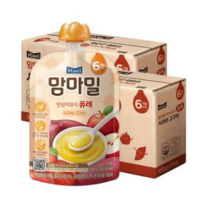 맘마밀 퓨레 사과와고구마 100g 20팩 (6개월)