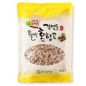 [김연도혼합곡] 웰빙 10곡 혼합곡 500g x 4봉