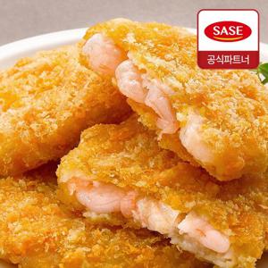 [마녀바스켓]빵가루 리얼 새우패티 햄버거 새우패티 650g (65gx10개입) 1개