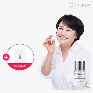 체르엠 스템앤셀 미미셀 박원숙 앰플 5ml 1병+쫀득수분팩 1박스(5매)