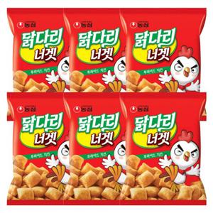 농심 닭다리 너겟 130g X 6봉