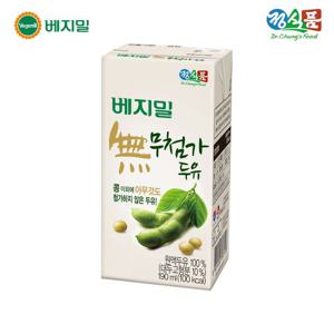 베지밀 무첨가 두유 190ml×48팩