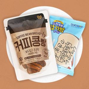 [촉촉만쥬] 커피콩빵 10봉+도라에몽 암기빵 10봉