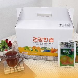 국산 도라지배즙 100ml 100포 순수 배즙 요리즙