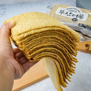 [부산어묵] 배진호쉐프 야채 사각 어묵 4kg(1kgX4팩)