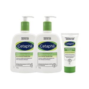 [세타필][Cetaphil] 세타필 모이스춰 라이징 로션 대용량 473ml 2개+크림 50g