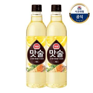 [사조대림] 해표 맛술 800ml 2개