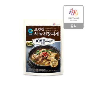 청정원 호밍스 고깃집 차돌된장찌개 450g x 6개