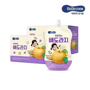 [베베쿡]처음 먹는 배도라지 2박스 (100ml x 40팩)