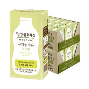 상하목장 유기농 저지방우유 200ml 48팩