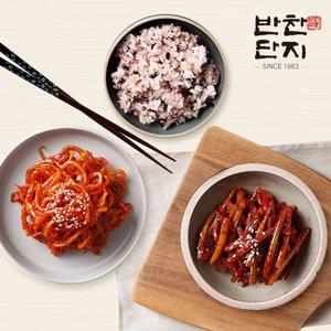 [반찬단지] 마늘쫑무침1kg+진미채무침1kg