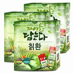 조은약초 프리미엄 칡 환 스틱 30포 x 3g x 3박스 (총 270g)