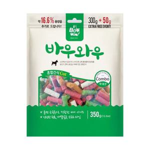 바우와우 혼합cut 간식 350g