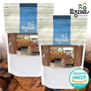 [토종마을]HACCP인증 러시아산 차가버섯가루 200g X 2팩(400g)