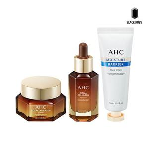 [AHC]AHC 로 얄 콜라겐 크림 60ml + 앰플 30ml + 핸드크림 75ml