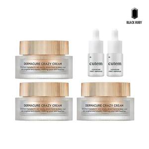 [기타 (뷰티)]더마큐어 크레이지 크림 50ml x3 + 큐템 세라밤 앰플 10ml x2