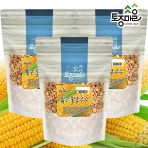 [토종마을]국산 볶은찰옥수수 500g X 3개(1500g)