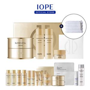 [10%할인+10%적립]  아이오페 슈퍼바이탈 크림 6세대 50ml 기획세트+사은품 18종+쇼핑백