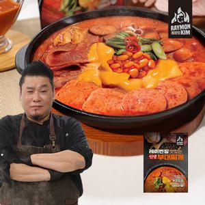 [레이먼킴]맛있는 인생 부대찌개 500g 10팩+라면사리 5봉