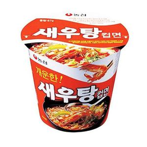 갤러리아_농심 새우탕 컵면 67g x12개