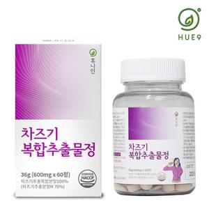 휴나인 국산 눈엔 차즈기 추출물정 1박스(600mg x 60정) 차조기 결명자 자소엽 루테올린