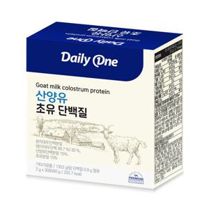 데일리원 산양유 초유 단백질 2,000mg X 30포 1통