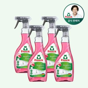 [프로쉬][매일배송]독일 다목적 라즈베리 욕실 물때클리너 500ml 4개/공효진
