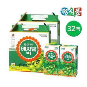 갤러리아_정식품 달콤한 베지밀 B(비) 두유 190ml 32팩