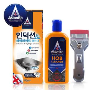 아스토니쉬 인덕션&하이라이트 전용 클리너 235ml + 스크래퍼