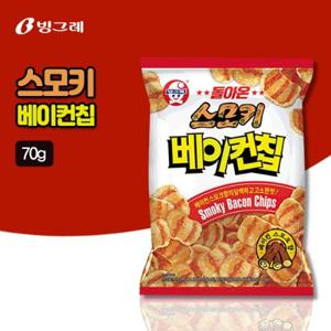 [빙그레] 스모키 베이컨칩(70g)