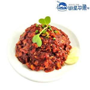 [바로꾸어] 씨앗젓 150g x 5팩 국내제조 저염 씨앗젓갈(오징어+낙지+청어알+씨앗)