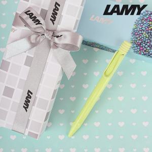 LAMY 라미 사파리 볼펜 스프링그린 무료각인