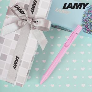 LAMY 라미 사파리 볼펜 라이트로즈 무료각인