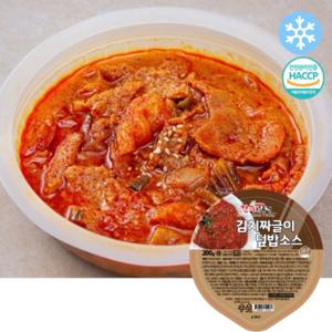 [한품] 김치짜글이 덮밥소스 210g x3팩-렌지용 햇반만 준비해주세요!