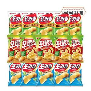 갤러리아_[씩씩가게] 포테토칩 60g x 5ea + 포카칩 66g 2종 x 5ea씩