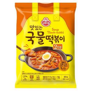 오뚜기 맛있는 국물 떡볶이 2인분 424G