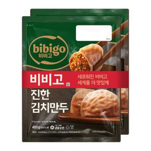 씨제이 비비고 수제 김치 만두 400G*2