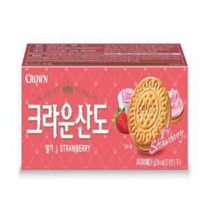 크라운 딸기산도 61G