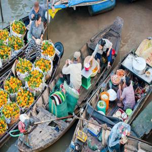 1박 2일 투어 | My Tho & Ben Tre - Can Tho: 과일 정원, Cai Rang Floating Market, Vinh Trang Pagoda (호치민 출발)