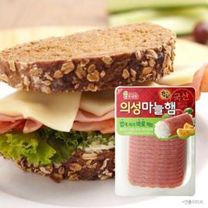 롯데 의성마늘 슬라이스햄 (60G)