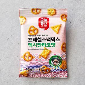 오늘좋은 프레첼스낵믹스 멕시칸타코맛 (65G)