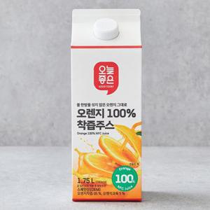 오늘좋은 오렌지 100% 착즙주스 (1.75L)