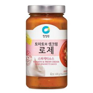 청정원 로제 파스타소스 (600G)