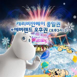 [용인] 캐리비안베이 종일권+에버랜드 오후권(15시~) (24/12/6~25/3/3)