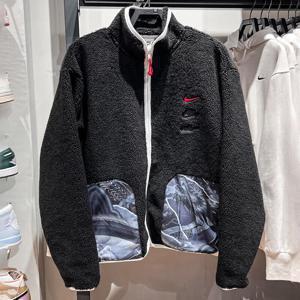 나이키 NSW CNY 플리스 후리스 뽀글이 양털 자켓 블랙 FZ6194-010